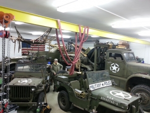 in der anderen Halle seieht es noch voller aus, aber im Herbst ist die Ausstellung fertig